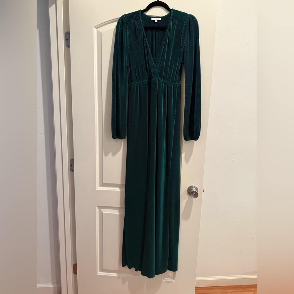 Baltic Born Emerald Green Long Sleeve Dress